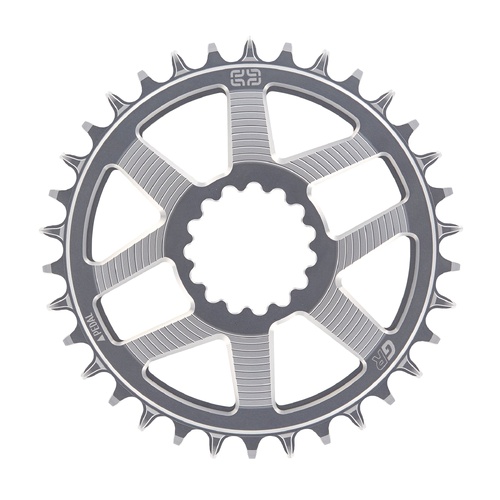 E*Thirteen Helix Race GR Chainring 34T Silver