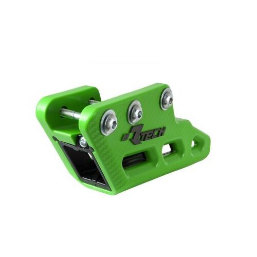 Racetech Kawasaki KX250-450F 09-23 Monoblock Worx Chain Guide Green