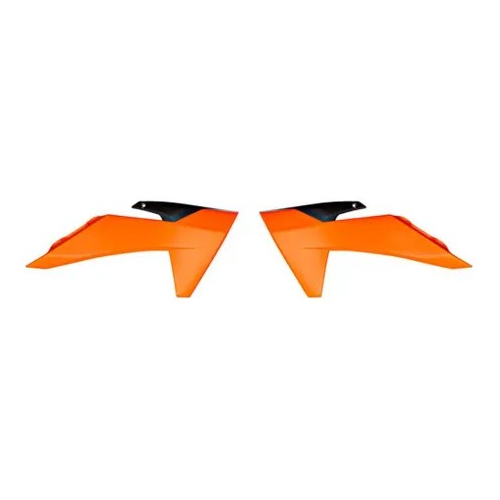 RTech KTM 50SX 24-on Orange/ Black Radiator Shrouds
