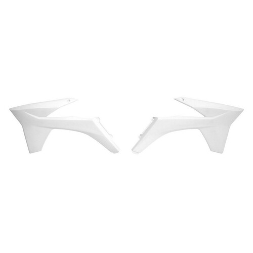 RTech KTM SX/SXF/EXC/EXCF 11-13 White Radiator Shrouds