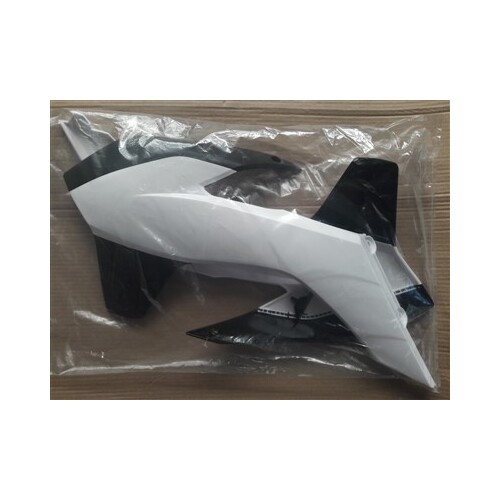  RTech KTM KTM SX / SXF 13-15 EXC / EXCF 14-16 Black/White Radiator Shrouds