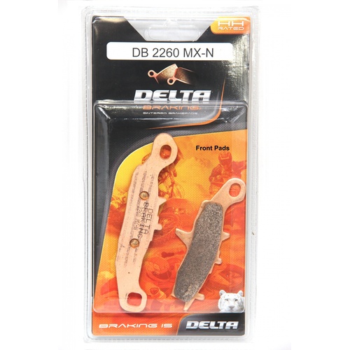 Kawasaki KX80-100 97-23 Suzuki RM85 05-23 Front Brake Pads - Delta Braking