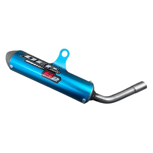 DEP Gas Gas MC65 24-On Husqvarna TC65 24-On KTM 65 SX 24-On Silencer - Blue