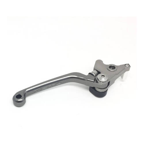 Zeta Kawasaki KDX250SR / KLR650 E / KLX140 / KLX250 Suzuki TS200R / DF200E Trojan Pivot 4-Finger Brake Lever