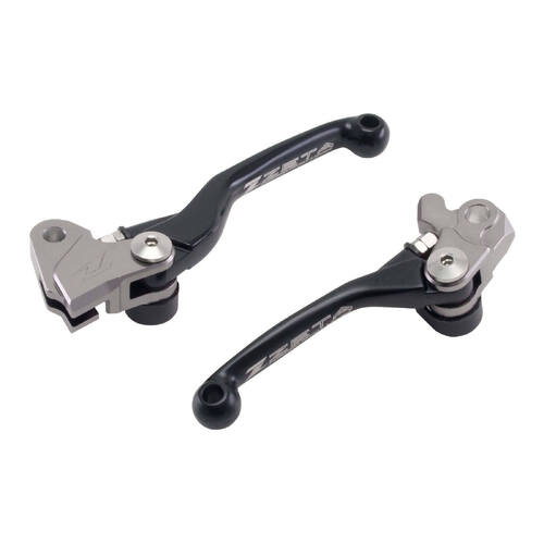 Zeta Kawasaki / Suzuki / Yamaha Pivot Lever Set FP - Black