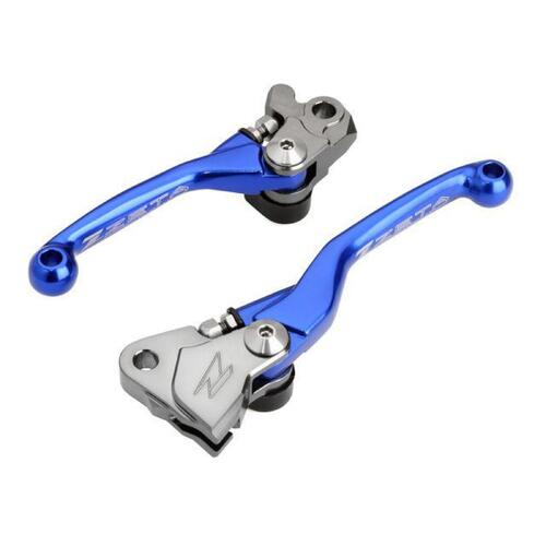 Zeta Yamaha Pivot Lever Set FP - Blue
