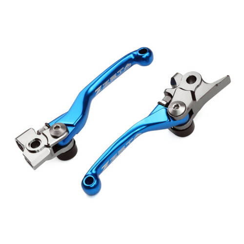 Zeta KTM GasGas Husqvarna Stark Pivot Lever Set FP - Blue