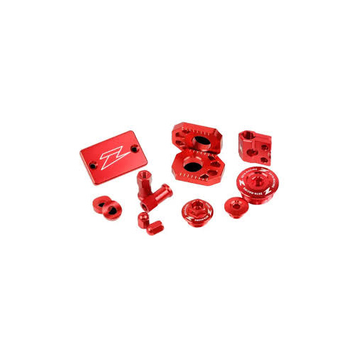 Zeta Honda CRF450R/RX 21-25 Billet Kit - Red