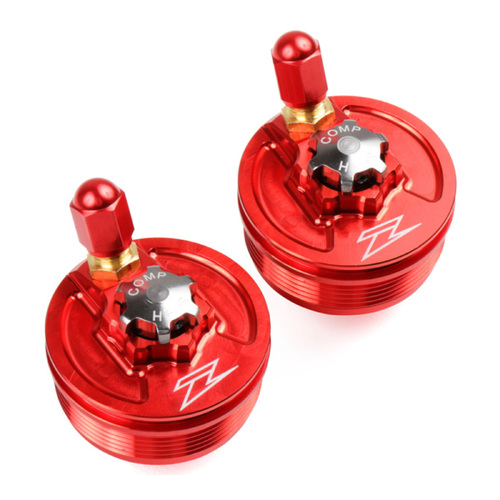 Zeta Honda CRF450R 2013-2014 Fork Cap - Red 
