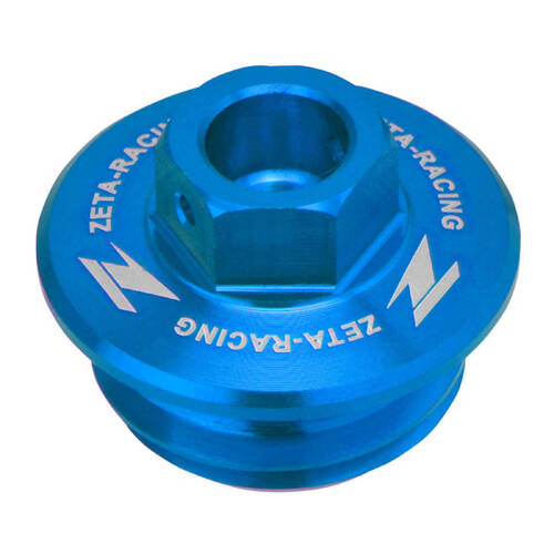 Zeta Gas Gas, KTM, Husqvarna Oil Filler Plug - Blue