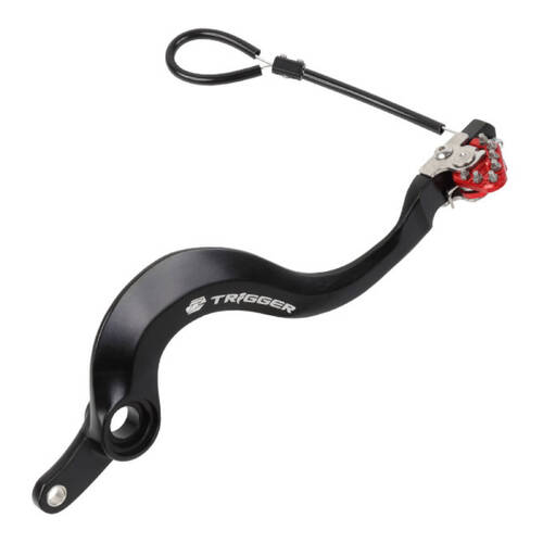Zeta Suzuki Trigger Brake Pedal - Red