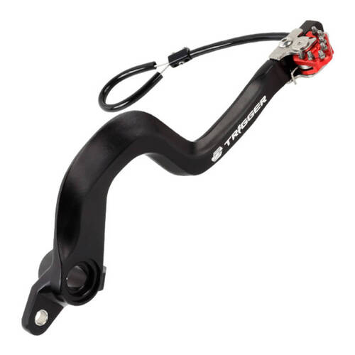 Zeta Suzuki Trigger Brake Pedal - Red