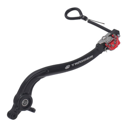 Zeta KTM GasGas Husqvarna Trigger Brake Pedal - Red
