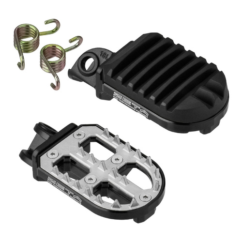 Zeta Husqvarna 701 Supermoto / 701 Enduro KTM Adventure / Supermoto Footpegs - Black