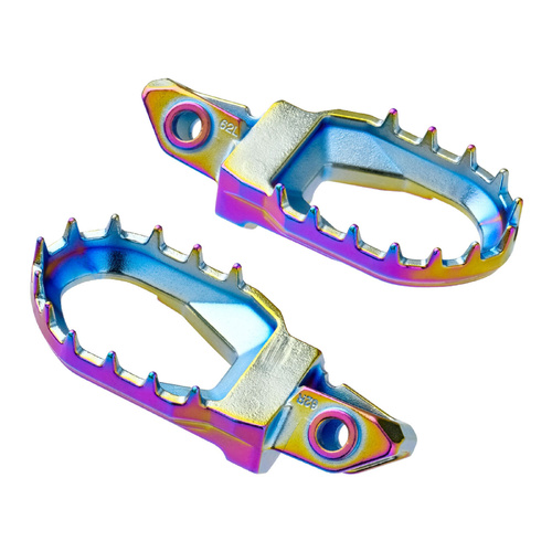 Zeta KTM Husqvarna Footpegs - Oil Slick 
