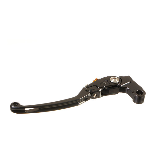 Zeta Yamaha FZ1N Fazer, FZ6R, MT07, MT09 Suzuki GSXR600, GSXR1000, GSXS1000 Pilot Clutch Lever - Black