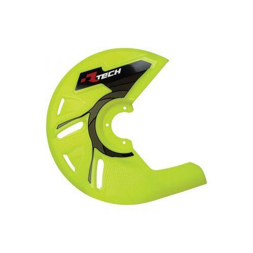 RTech Universal Front Disc Cover Neon Yellow