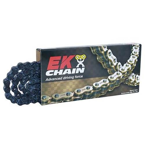 EK Chains 520 120 Link O Ring Black Chain