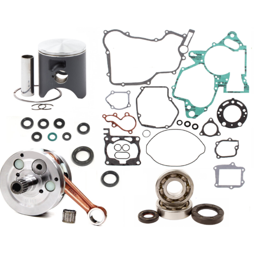 Honda CR125 00-02 Complete Engine Rebuild Kit (53.96MM Piston)