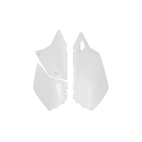 RTech Suzuki DRZ400E 00-23 Kawasaki KLX400 03-04 White Side Panels