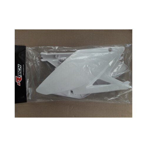 RTech Suzuki RMZ250 10-17 White Side Panels