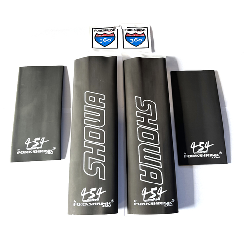 Fork Shrink 360 4 Piece Kit SHOWA White, Honda, Kawasaki, Suzuki