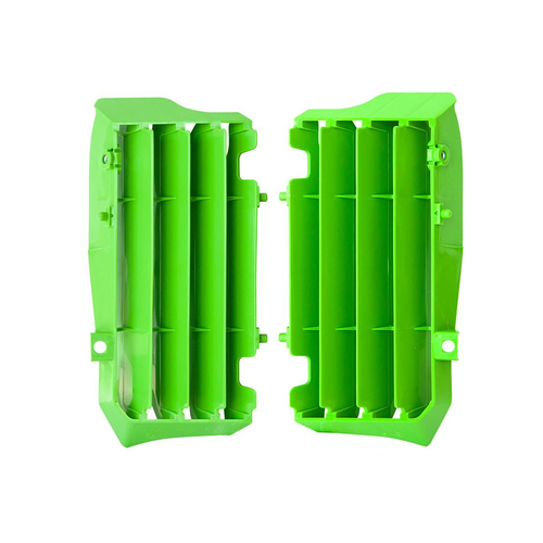 RTech Kawasaki KX450F 2024 KX450X 2024 Green Oversized Radiator Louvres