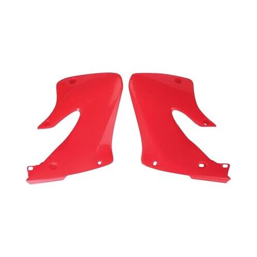 UFO Honda CR125 98-99 CR250 97-99 Red Radiator Shrouds