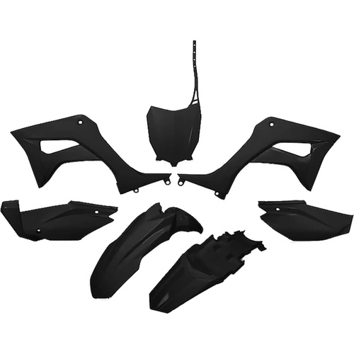 UFO Honda CRF110F 19-25 Black Plastics Kit