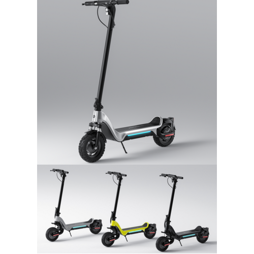 Charged X3 600w Black Electric Scooter