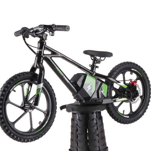 Charged 16" 350w Black/Green Balance E Bike