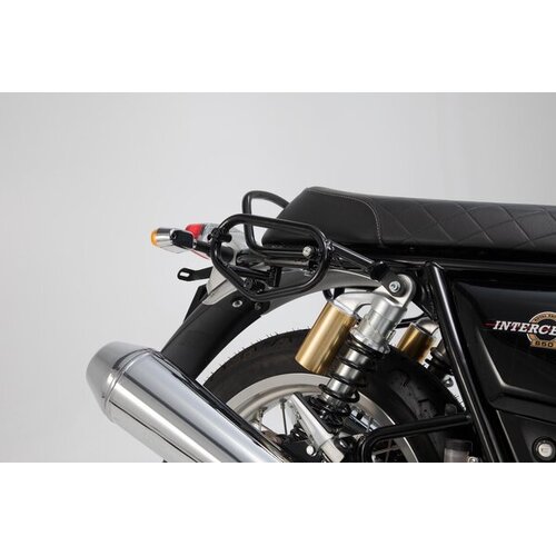 SIDE CARRIER SW MOTECH SLC FOR SYS, LEGEND OR URBAN BAGS ROYAL ENFIELD INTERCEPTOR 18-21 LEFT