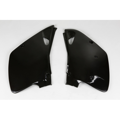 UFO Kawasaki KX125 KX250 92-93 Black Side Panels