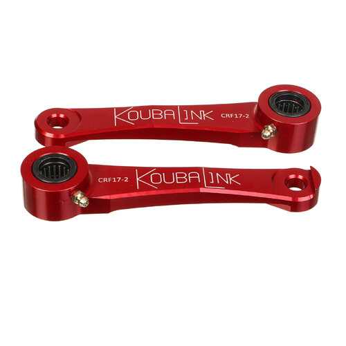 KOUBALINK HONDA CRF250 CRF250RX CRF450 CRF450RX CRF450X CRF450L 32-38mm LOWERING LINK - RED