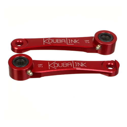 KOUBALINK HONDA CRF250 CRF250RX CRF450 CRF450RX CRF450X CRF450L 57mm-64mm LOWERING LINK - RED