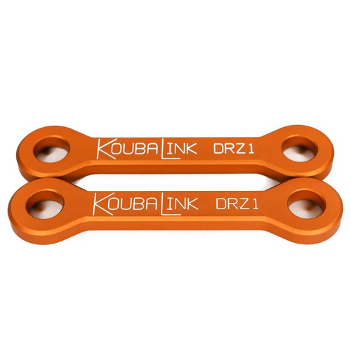 KOUBALINK SUZUKI RM125 RM250 DRZ400 19mm-32mm LOWERING LINK - ORANGE