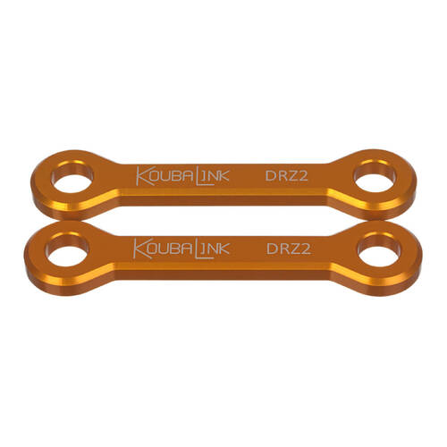 KOUBALINK SUZUKI RM125 RM250 DRZ400 32mm LOWERING LINK - ORANGE