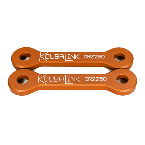 KOUBALINK SUZUKI DRZ250 01-20 44mm LOWERING LINK - ORANGE