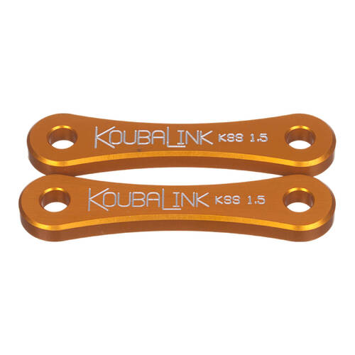 KOUBALINK KL250 Super Sherpa 00-09 38mm LOWERING LINK - ORANGE