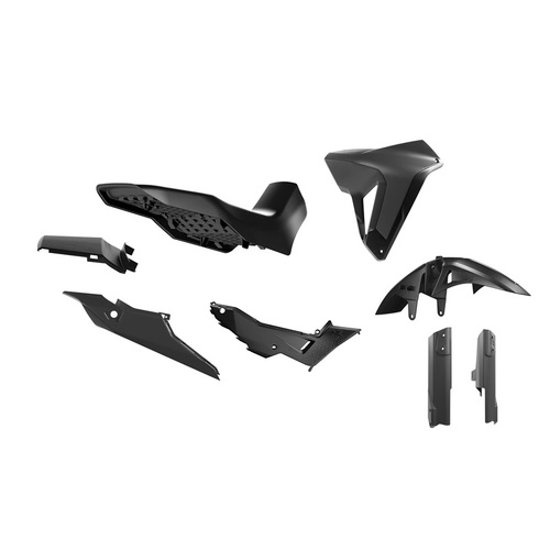 RTech Honda XL750 Transalp 23-26 Black Revolution Plastics Kit