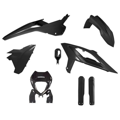 RTech Beta 125RR 200RR 250RR 300RR 350RR 390RR 430RR 480RR 23-24 Black Plastics Kit