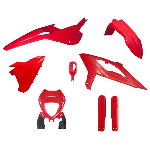 RTech RR 125-200-250-300-350-390-430-480 23-24 Plastics Kit Red
