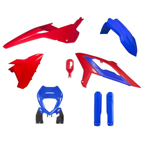 RTech Beta RR 2T / 4T 23-24 OEM Blue / Red Plastics Kit