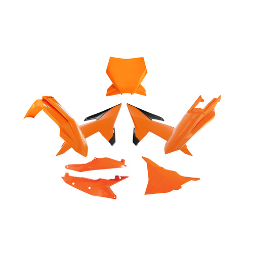 RTech KTM SX SXF XC XCF 2025 Orange / Black Plastics Kit
