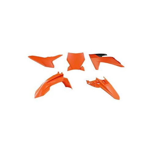 RTech KTM 50 SX 24-25 Orange / Black Plastics Kit