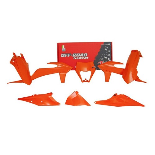 RTech KTM EXC/EXCF/XCF 20-23 Orange Enduro Plastics Kit