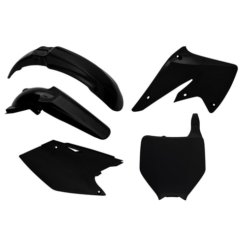 RTech Kawasaki KX250F 04-05 Black Plastics Kit
