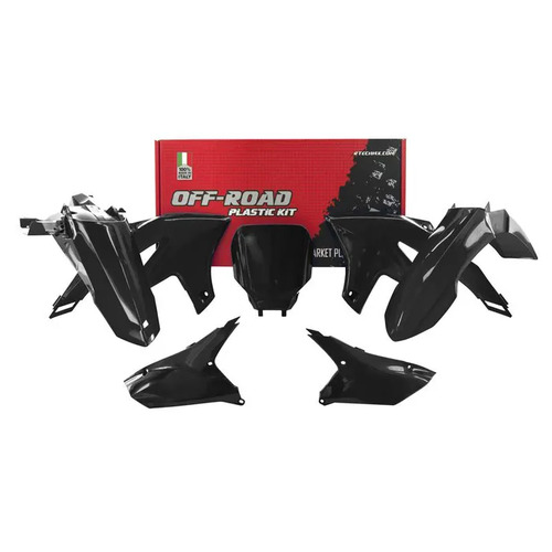 RTech Yamaha YZ250F 24-25 YZ450F 23-25 Black Plastics Kit