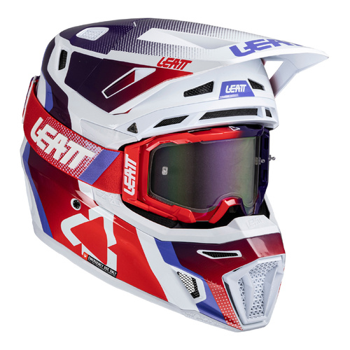 LEATT HELMET KIT MOTO 8.5 V25 SUNBURN #L 59-60CM