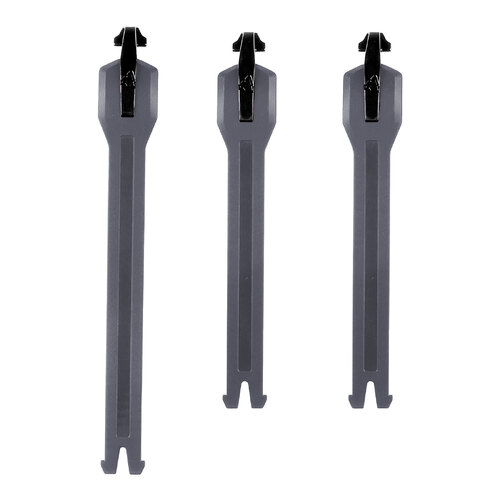 Leatt 3.5 Boot Strap Kit 3-pcs - Grey